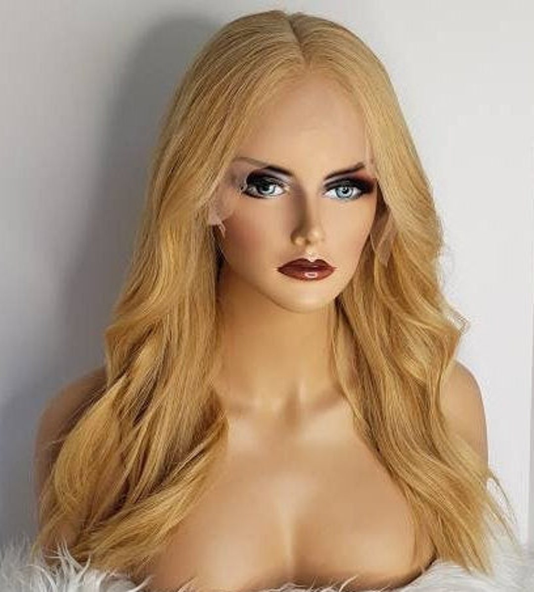 Sandy Blonde Lace front Wig Blonde human hair wig Light Etsy 日本