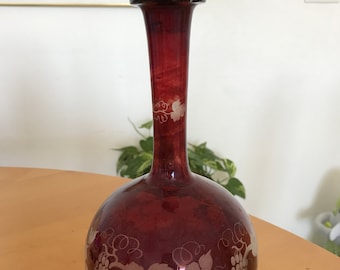 Vintage wine decanter
