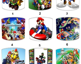 Super Mario Kart Lamp shades Bedside Lamps Table Lampshades Ceiling Lights Ceiling Pendants Lighting Night Lights Floor Lamps Standard Lamps