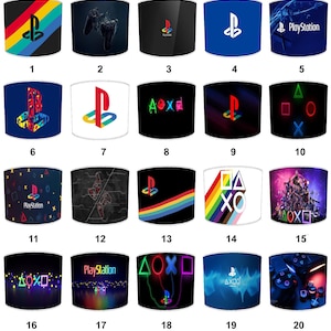 Paralumi per PlayStation Gamer, piumoni, trapunte, cuscini, decorazioni murali, carta da parati, giocattoli e giochi, paralumi per lampade a sospensione, paralumi per lampade da tavolo