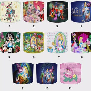 Alice im Wunderland Lampenschirme Wandbild Tapete Bettdecken Bettwäsche Sets Quilts Spielzeug & Spiele Deckenlampenschirme Anhänger Tischlampenschirme