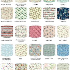 Cath Kidston Lampshades Wallpaper Curtains Duvet Covers Quilts Bedding Sets Cushions Ceiling light shades Pendant shades Table lamp shades