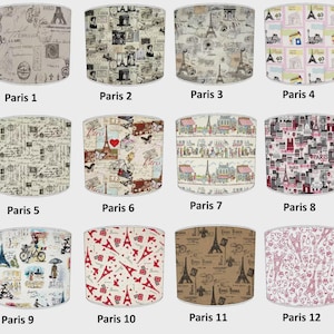 Cartões postais vintage Cavallini Paris Letras Abajures Murais de parede Papel de parede Almofadas Edredons Colchas Abajures de teto Pingentes Luminárias de mesa
