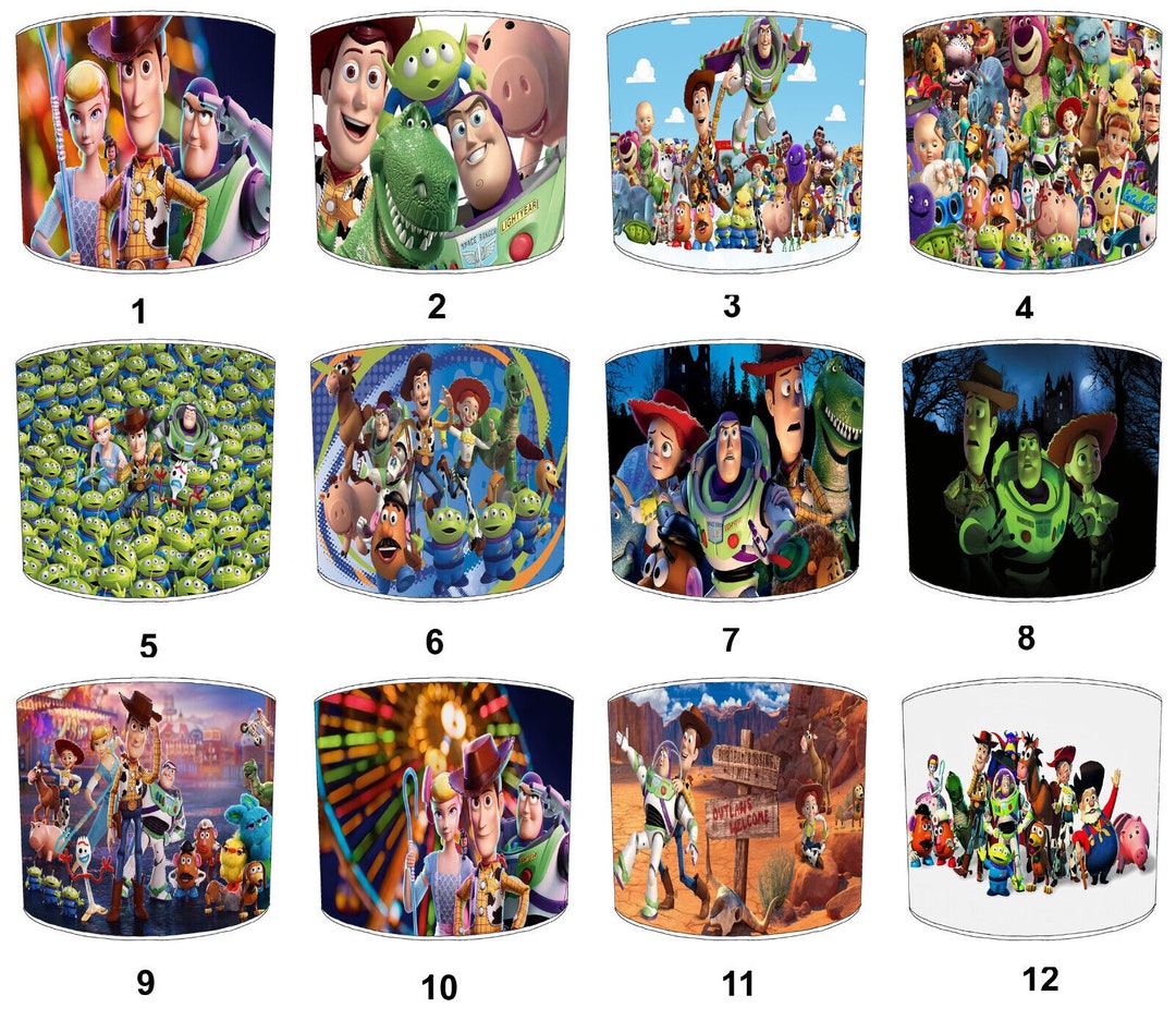 Toy Story Lampshade for Bedside Table Lamps Ceiling Lightshades