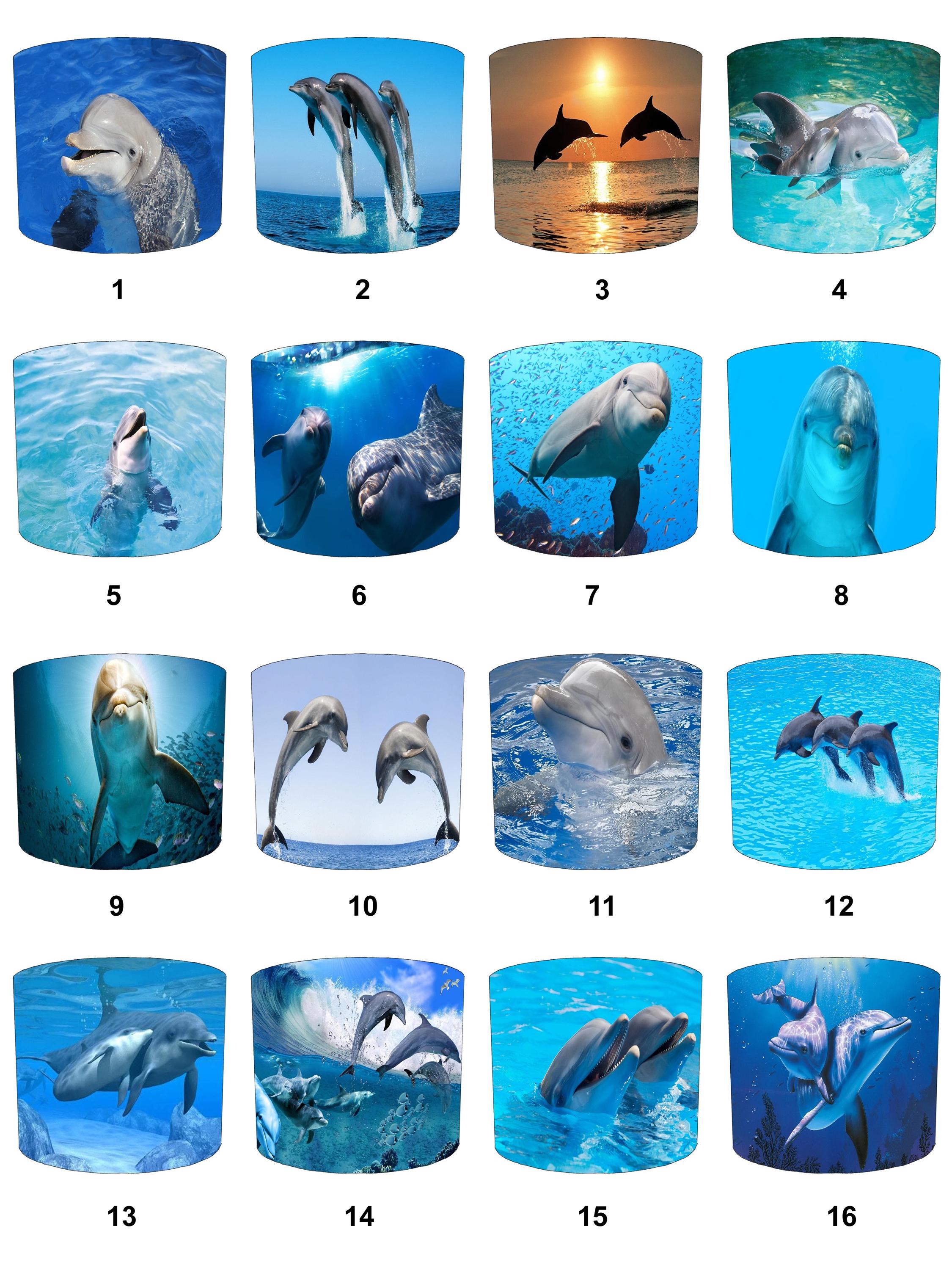 Pantallas de lámpara con forma de tambor de delfines bajo el mar:  decoración para habitación infantil, hechas a mano para lámparas colgantes  de techo o de mesa. - Etsy México, image size:2250x3000