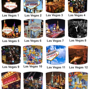 Pantallas de lámparas de la ciudad de Las Vegas Fundas de cojines Edredones Edredones Arte mural Murales Papel pintado Persianas Pantallas de lámparas de techo Lámparas colgantes Pantallas de lámparas de mesa