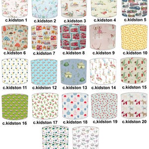 Cath Kidston Tapete Lampenschirme Cath Kidston Vorhänge Cath Kidston Quilts Deckenleuchten Pendelleuchten Cath Kidston Tischlampenschirme