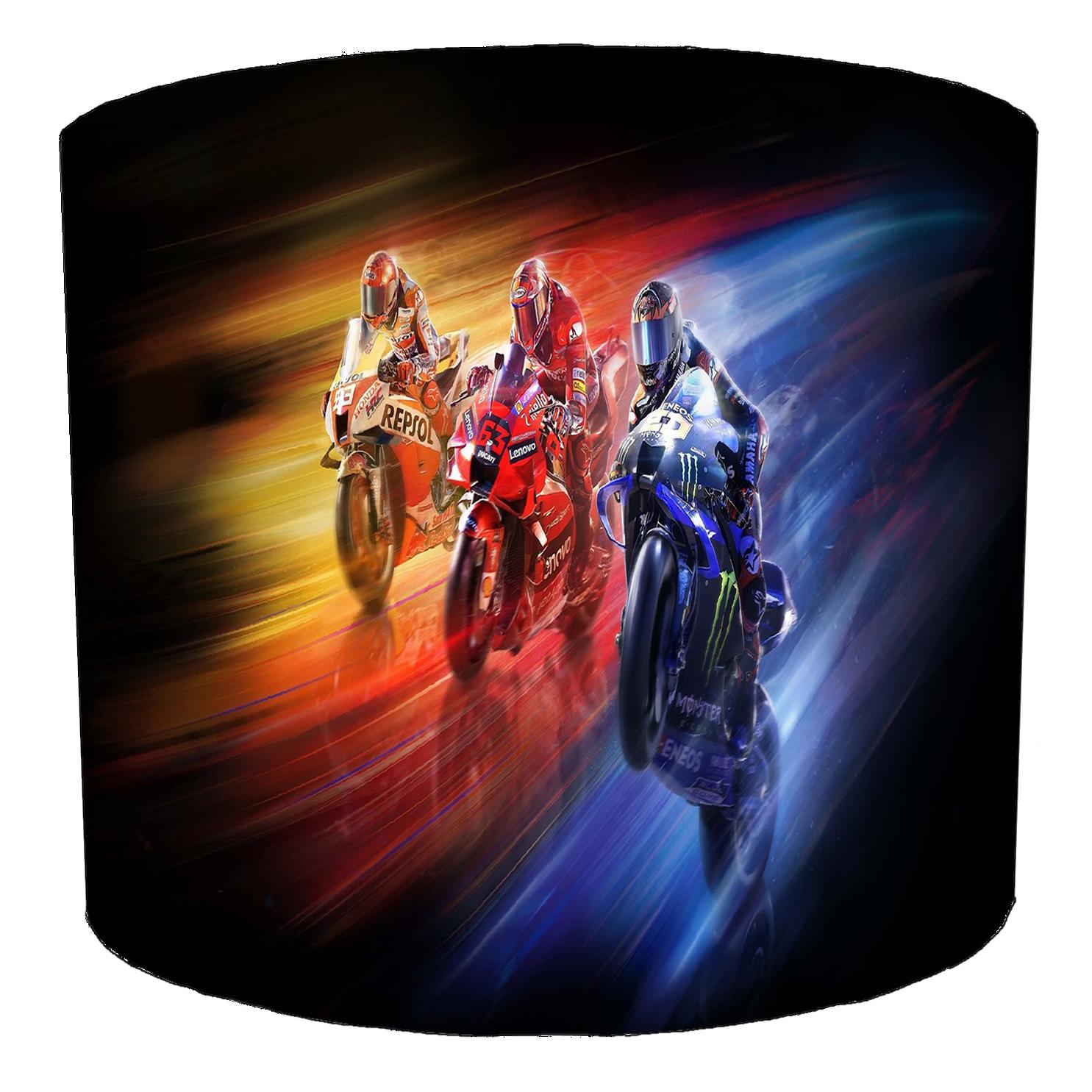 Pantallas de tambor de MotoGP Superbike: Motos de carreras, hechas a mano  para lámparas de techo o de mesa. - Etsy México, image size:1485x1485