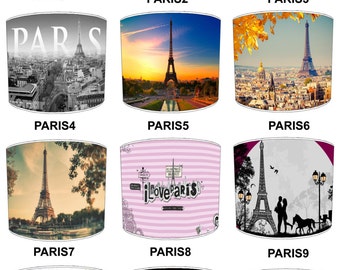 France, City Of Paris Lampshade For Bedside Table Lamps Ceiling Lightshades Pendants Lighting Night Lights Floor Standard Drum Mood Wall