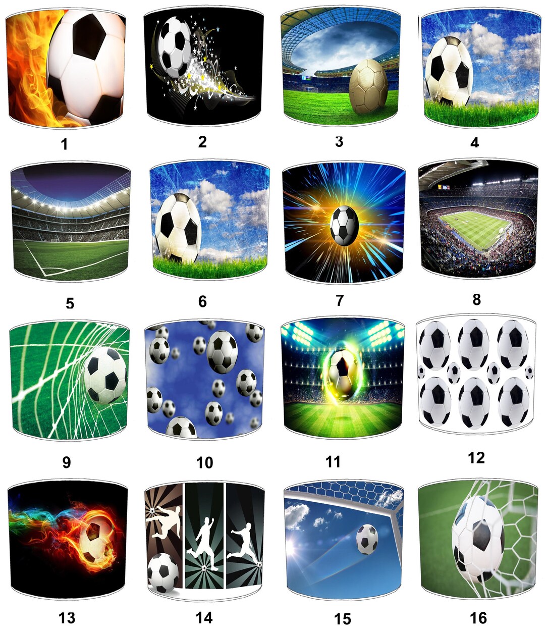 Football Lamp Shades Bedside Lamps Table Lampshades Ceiling Lightshades
