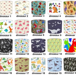 Jurassic T Rex Dinosaurs Wallpaper Lampshades Dinosaurs Duvet Covers T Rex Toys & Games Dinosaurs Ceiling lights Pendants Table lamp shades