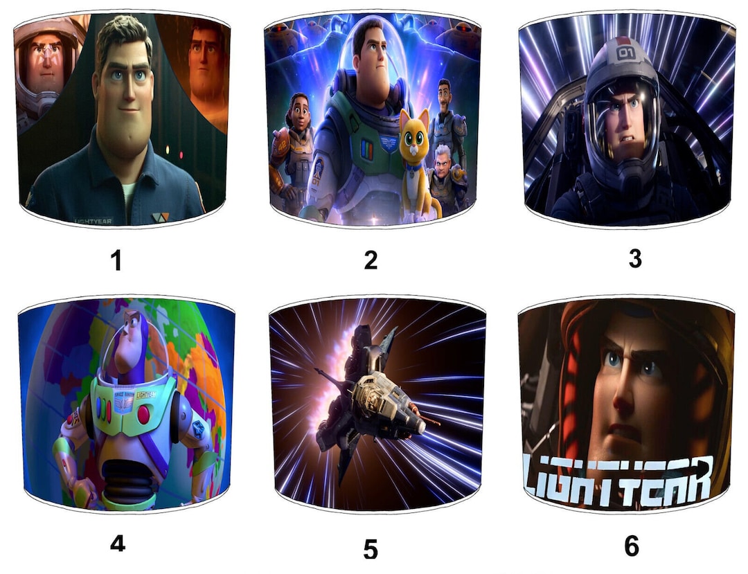 Buzz Lightyear Toy Story Drum Lampshade for Ceilng Light Pendant Table