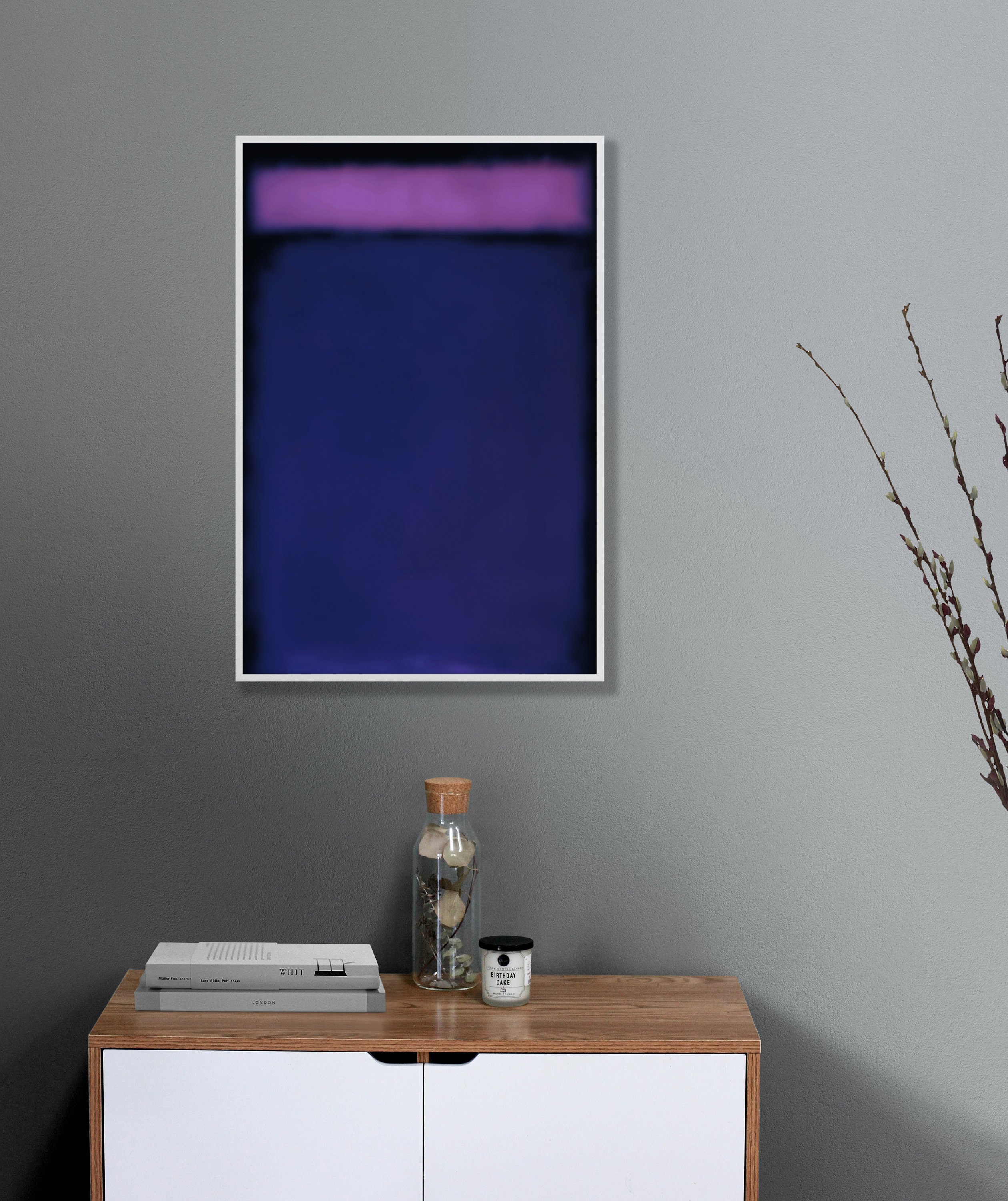 Rothko Original Abstract Painting Large Canvas Modern Oil Painting Wall ...