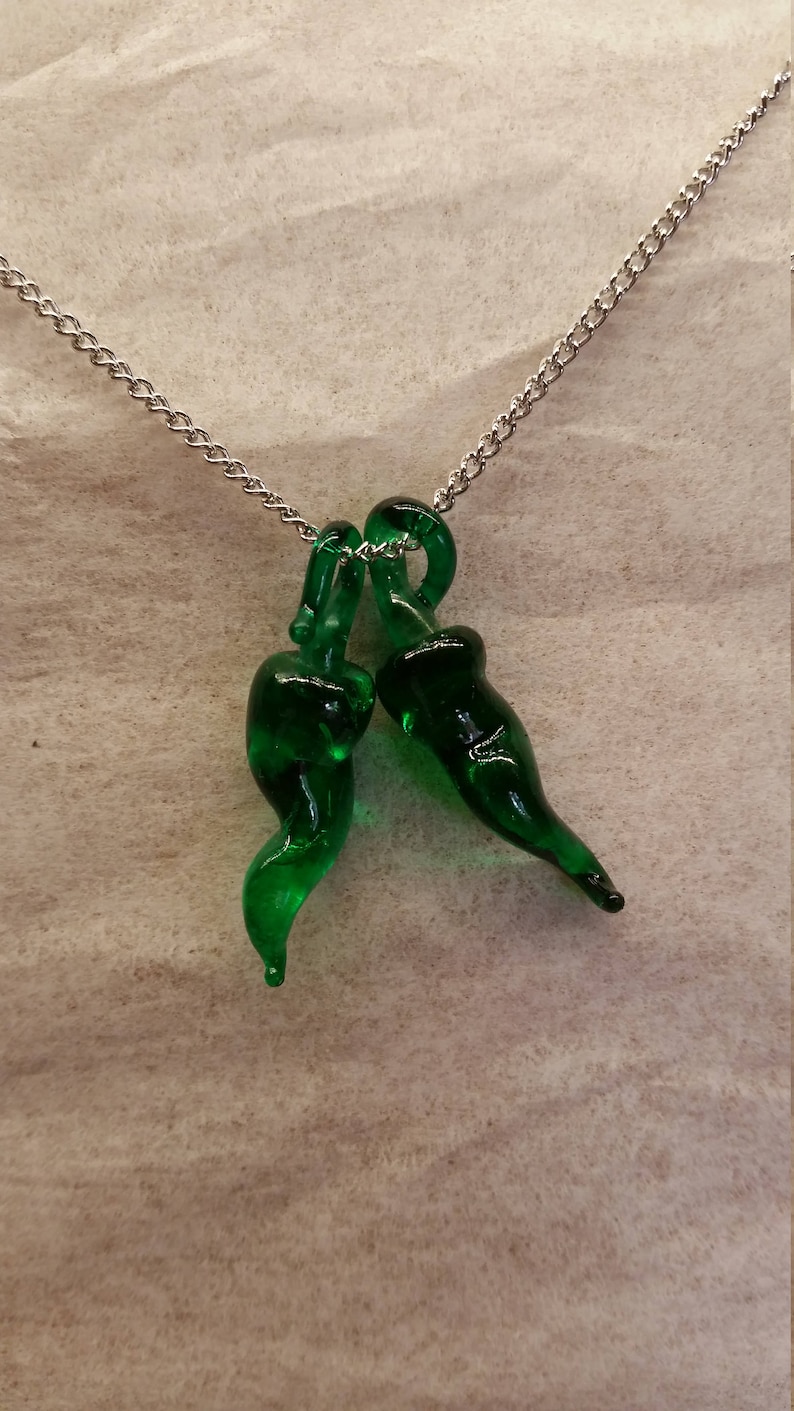 Chili Pepper Necklace Etsy