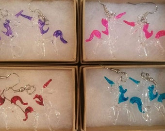 Unicorn earrings