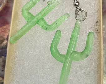 Cactus earrings