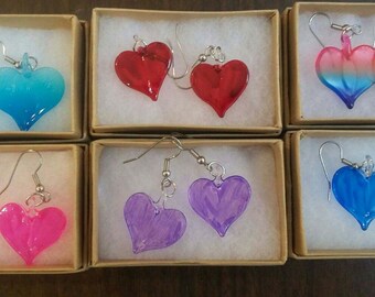Heart earrings