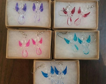 Angel earrings