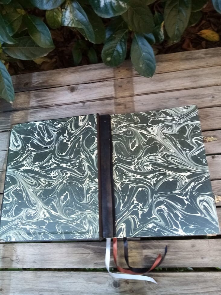Grimoire ANCIENT TOME Blank Book of Shadows-great Size 11 X