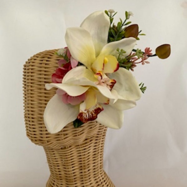 Dorothy's Orchids  - Hair Flower/Rockabilly/Pin-Up/Bridal/Tiki