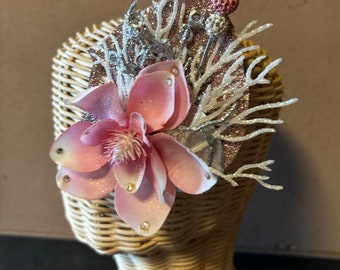 Marilyn's Bling  - Hair Flower/Rockabilly/Pin-Up/Bridal/Holiday