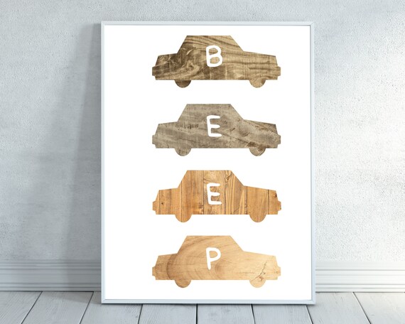 car nursery decor