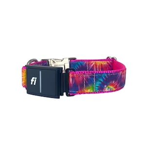 Fi Series 3+ and Fi Series 3 Compatible Dog Collar, Embroidered Fi Series 3/3+ Dog Collar, Fi Component must be purchased from Fi