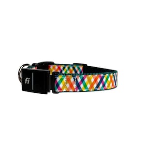 Fi Series 3+ and Fi Series 3 Compatible Dog Collar, Embroidered Fi Series 3/3+ Dog Collar, Fi Component must be purchased from Fi