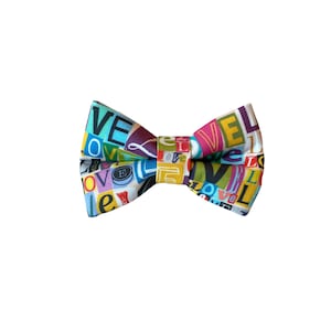 Valentine&#39;s Day Dog Collar Bow Tie, Bow Tie for Dogs, Dog Bow Tie, Bow Tie for Dog Collars, Dog Collar Accessories by Duke & Fox®