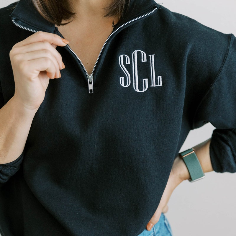 Monogram Sweatshirt - Etsy