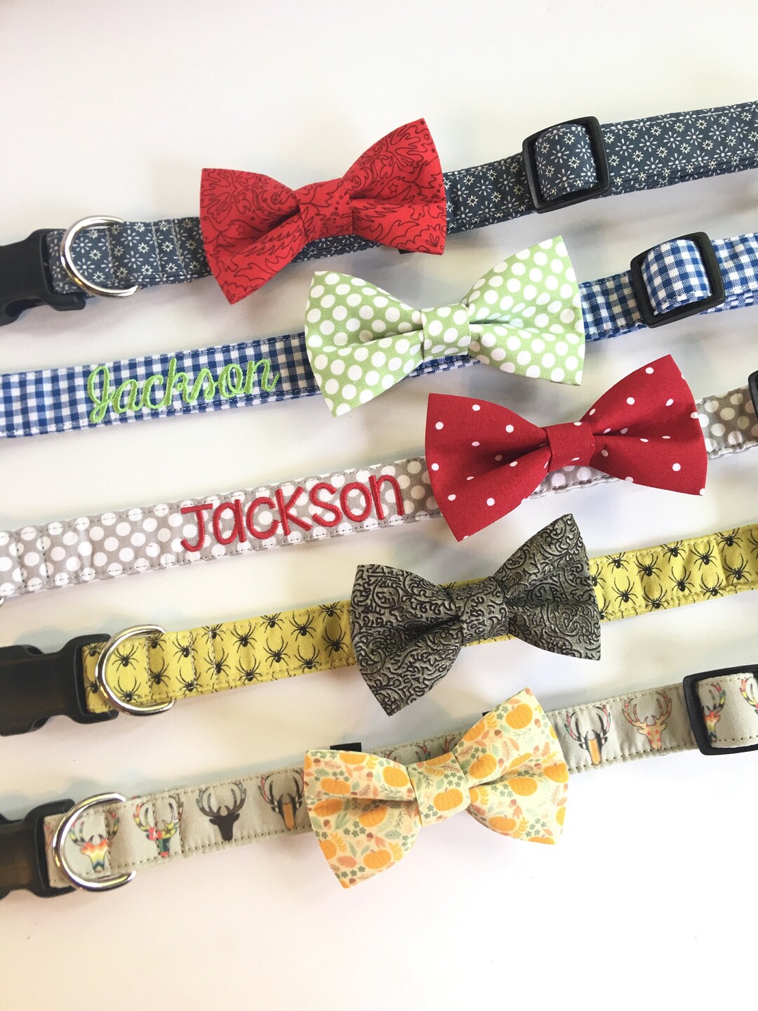 bow tie pet collar