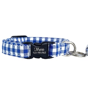 Cat Collar, Personalized Cat Collar, Cat Collar with Bell, Engraved Cat Collar, Cat Collars, Custom Cat Collar, Cat Tag