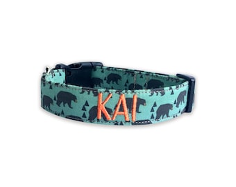 Dog Collar, Dog Collar personalized, Embroidered Dog Collar, Personalized Dog Collar, Dog Collar, embroidered dog Collar