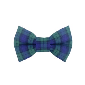 Plaid Dog Collar Bow Tie, Bow Tie for Dogs, Dog Bow Tie, Bow Tie for Dog Collars, Dog Collar Accessories by Duke & Fox®