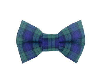 Plaid Dog Collar Bow Tie, Bow Tie for Dogs, Dog Bow Tie, Bow Tie for Dog Collars, Dog Collar Accessories by Duke & Fox®