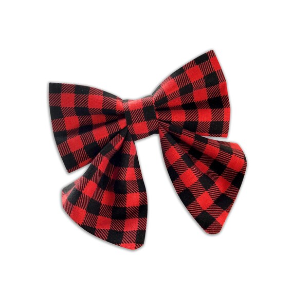 dog christmas bow