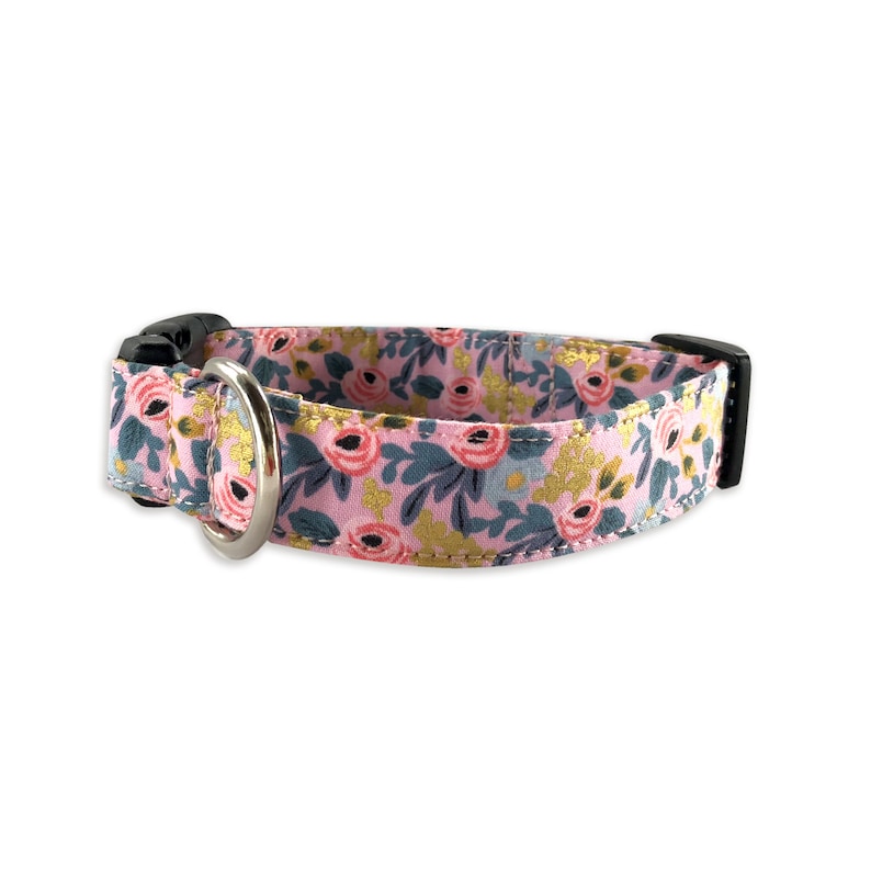 Dog Collar Embroidered Dog Collar Personalized Dog Collar Etsy
