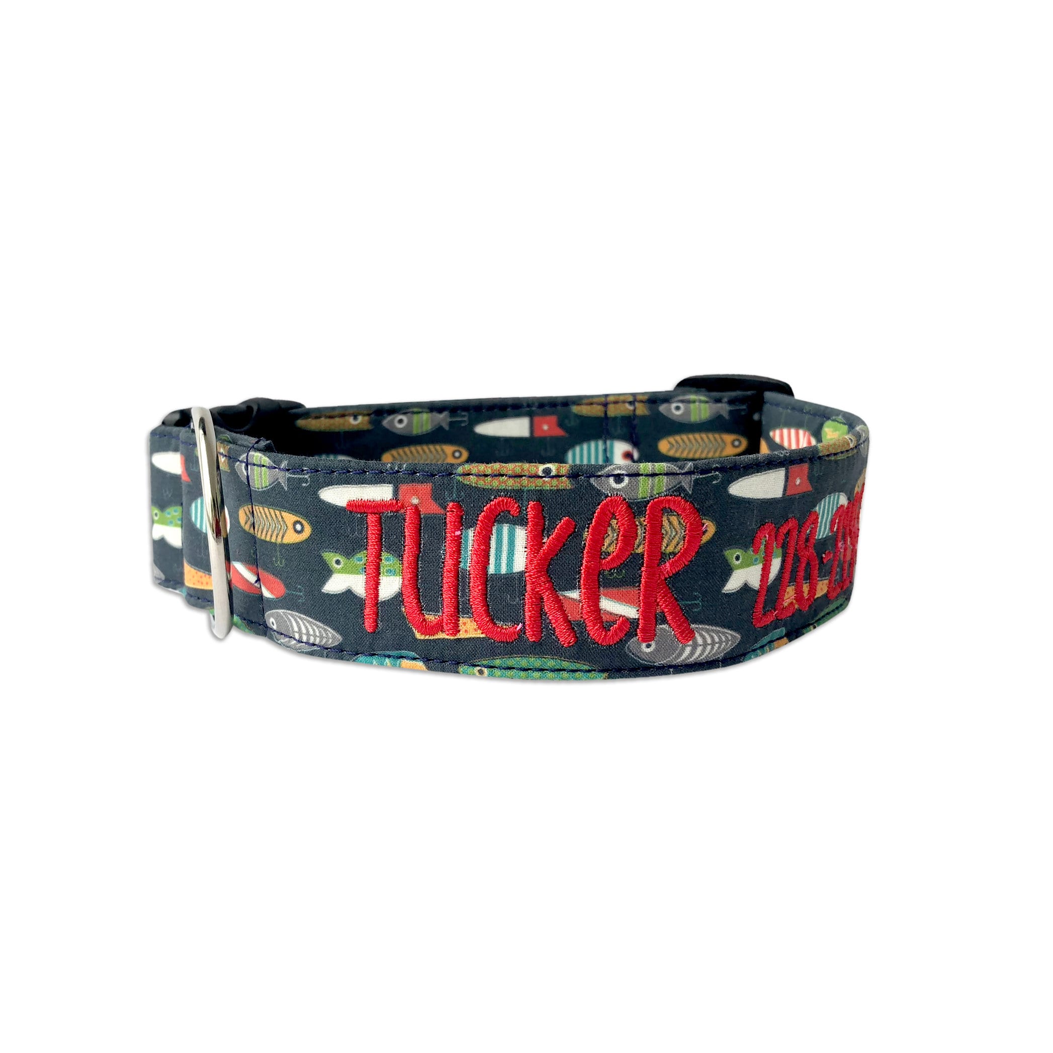 fishing dog collars