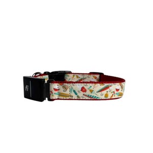 Fi Series 3+ and Fi Series 3 Compatible Dog Collar, Embroidered Fi Series 3/3+ Dog Collar, Fi Component must be purchased from Fi