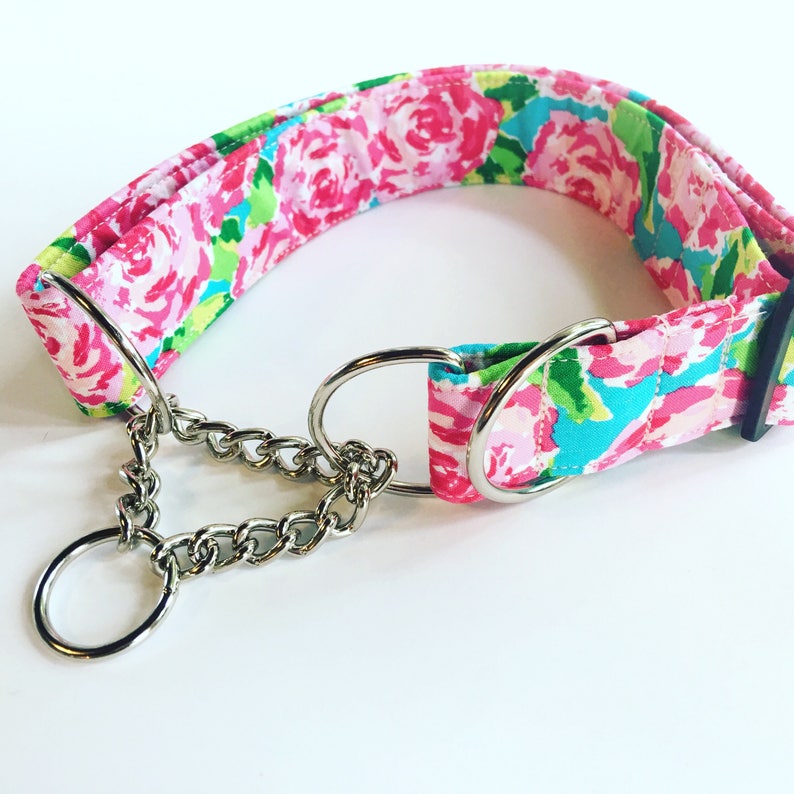 Make this a martingale collar Add on Leave note to seller Etsy
