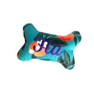Personalized Dog Bone Squeaky Toy