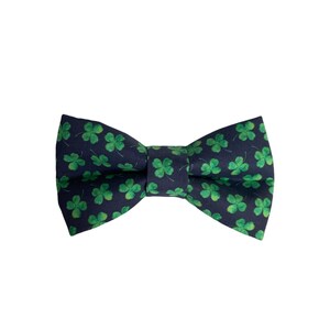 St. Patrick’s Day Dog Collar Bow Tie, Bow Tie for Dogs, Dog Bow Tie, Bow Tie for Dog Collars, Dog Collar Accessories by Duke & Fox®