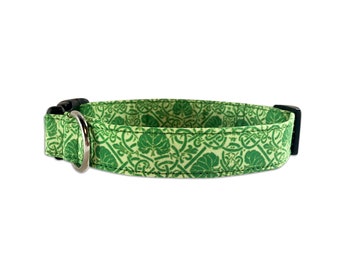 St. Patty's Day Hundehalsband, personalisiertes Halsband, keltisches Halsband, irisches Halsband, personalisiertes Geschenk, Shamrock Hundehalsband, St. Patricks Day Hund