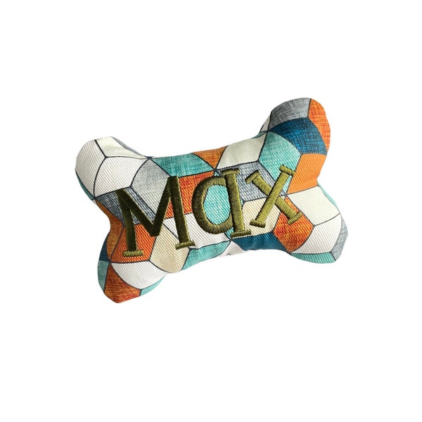Personalized Dog Bone Squeaky Toy