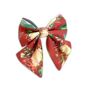 Bow for Dog Collar, Girly Bow Tie for Dog Collar, Dog Collar Bow, Dog Collar Accessory, Dog Collar Accessory by Duke & Fox®