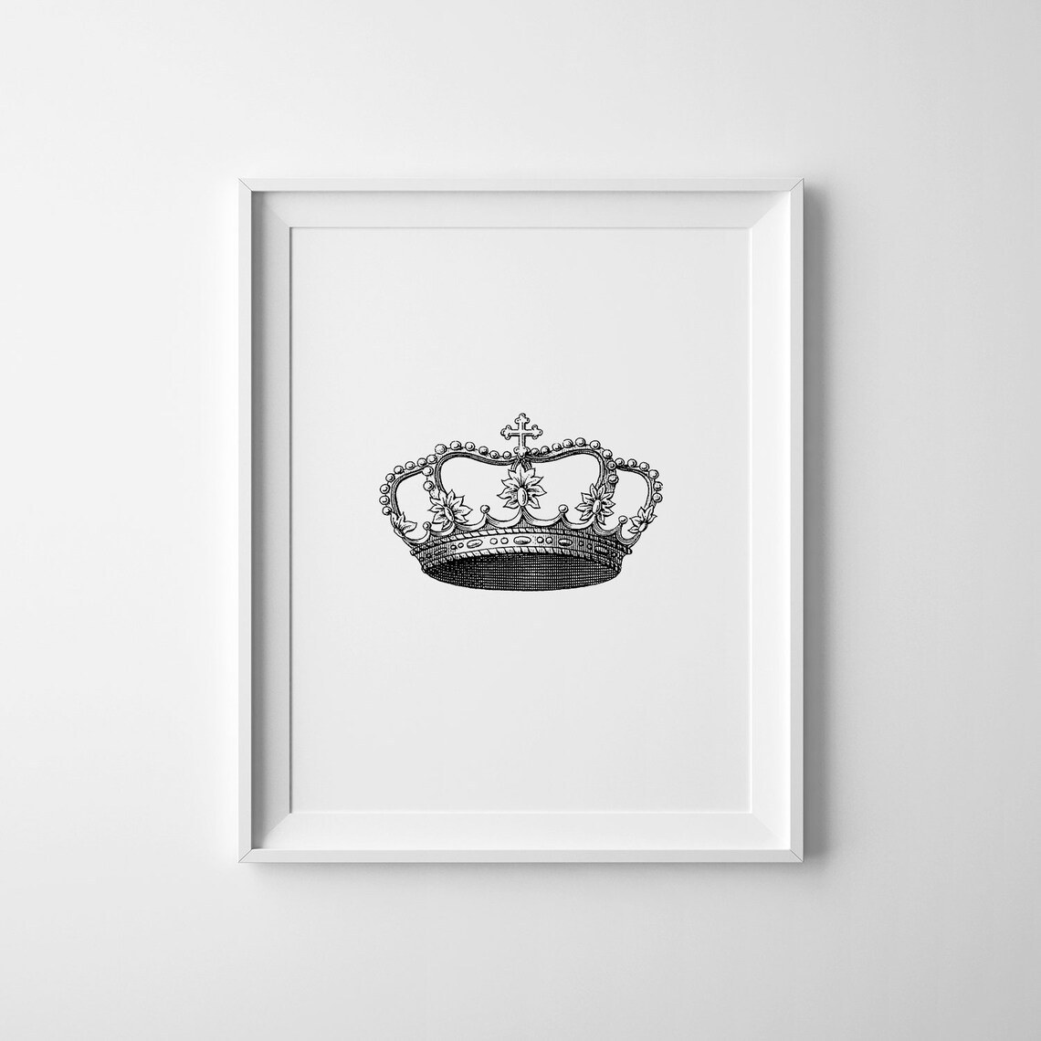 King and Queen Wall Art King and Queen Crown Above Bed Etsy
