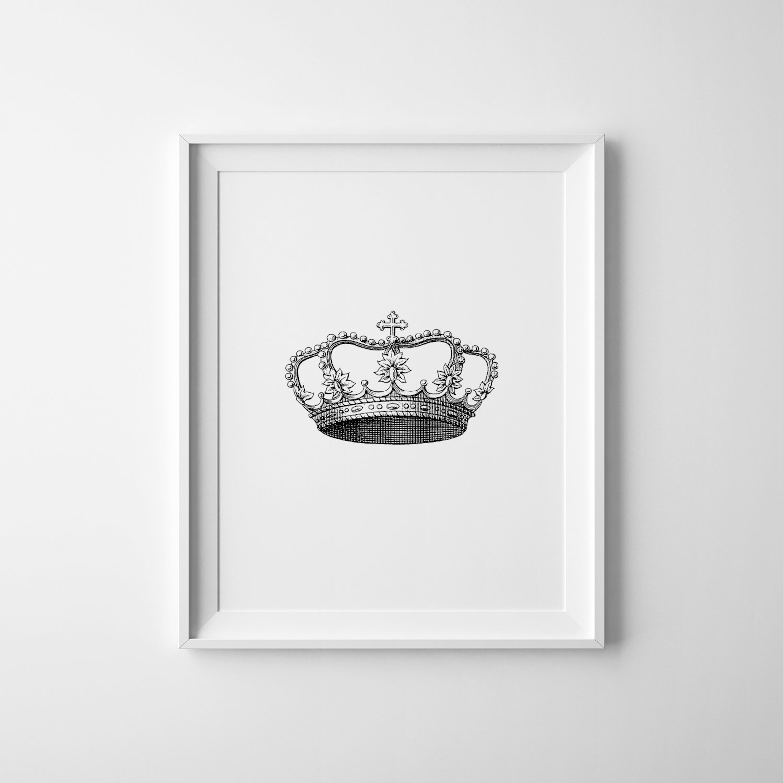 King and Queen Wall Art King and Queen Crown Above Bed Etsy