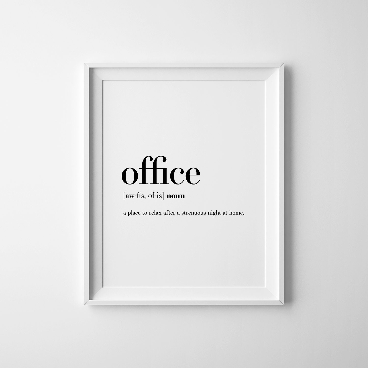 Office Wall Art, Digital Print, Work Quotes, Office Definition, Printable  Poster, Funny Office Quotes, Definition Print - Etsy