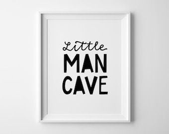 Little Man Cave Printable - Etsy