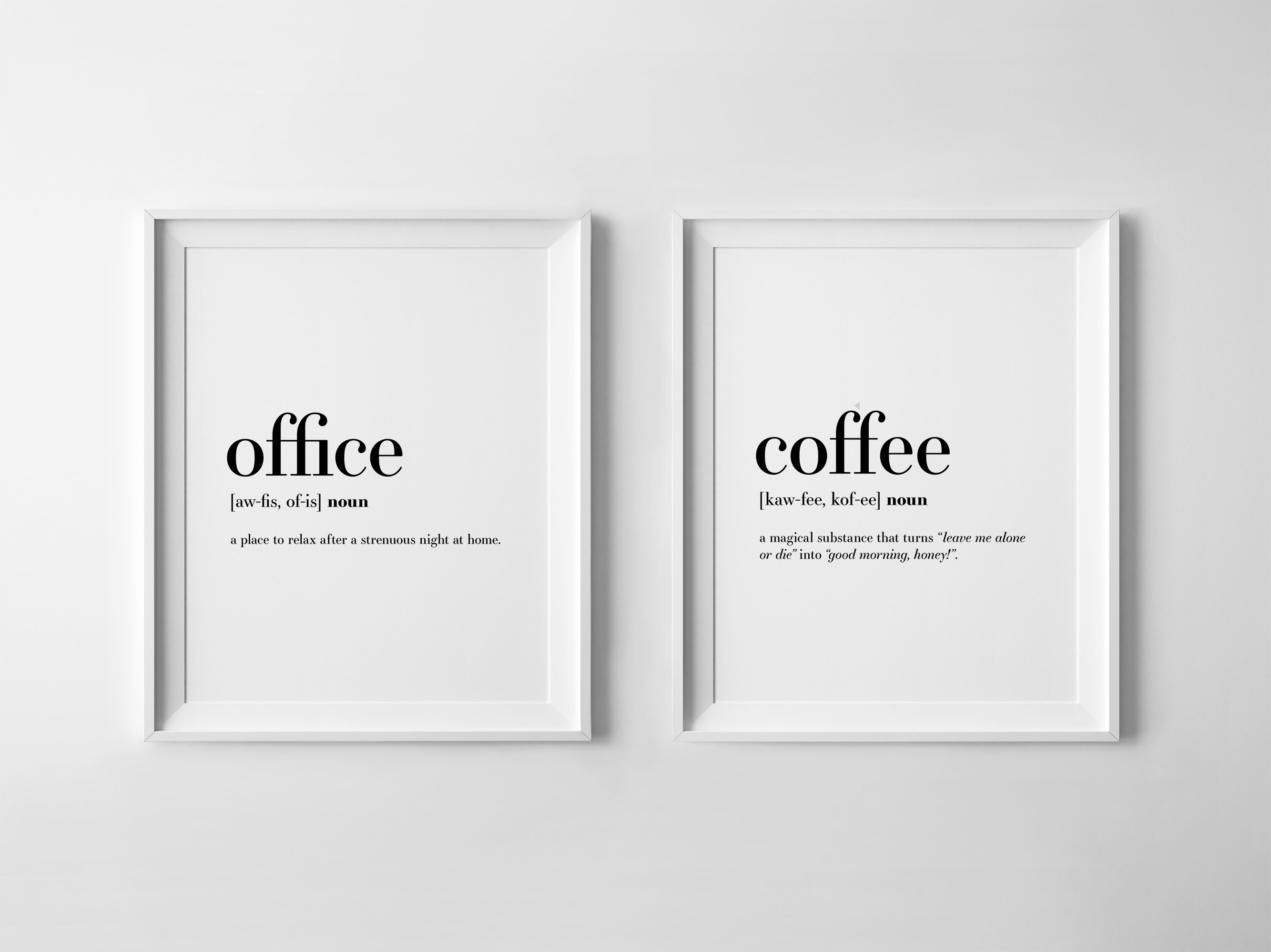 Office Wall Art Digital Print Work Quotes Office Etsy UK
